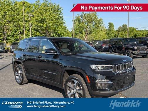 Diamond Black 2023 Jeep Grand Cherokee 4xe Base