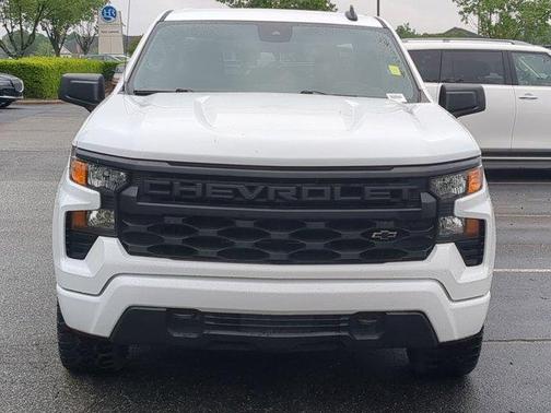 Summit White 2024 Chevrolet Silverado 1500 Custom