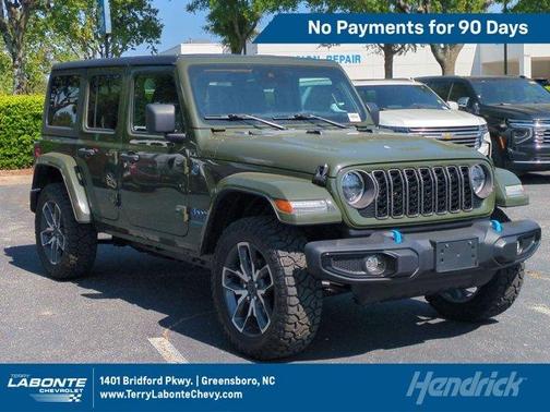 Sarge Green Clearcoat 2024 Jeep Wrangler 4xe Sport