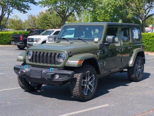 Sarge Green Clearcoat 2024 Jeep Wrangler 4xe Sport