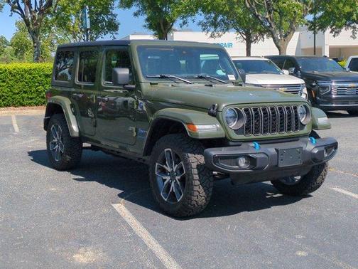 Sarge Green Clearcoat 2024 Jeep Wrangler 4xe Sport