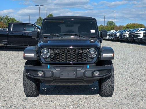Black Clearcoat 2024 Jeep Wrangler 4xe Sport