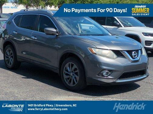 Gun Metallic 2016 Nissan Rogue SL