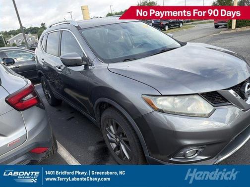 Gun Metallic 2016 Nissan Rogue SL