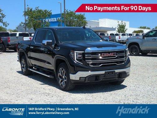 Onyx Black 2023 GMC Sierra 1500 SLT