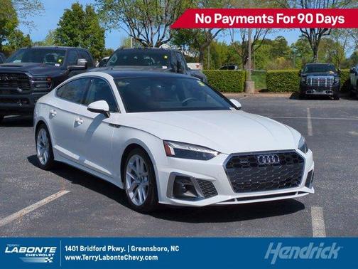 Ibis White 2023 Audi A5 45 S line Premium Plus