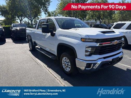 Summit White 2025 Chevrolet Silverado 2500 LT