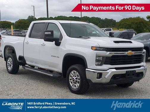Summit White 2025 Chevrolet Silverado 2500 LT