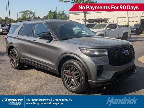 Carbonized Gray 2025 Ford Explorer ST-Line