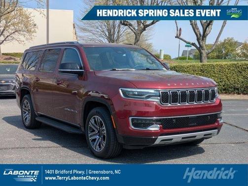 Velvet Red Pearlcoat 2024 Jeep Wagoneer L Series II