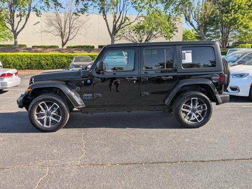 Black Clearcoat 2024 Jeep Wrangler 4xe Sport