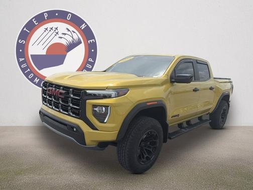 Solar Flare Metallic 2024 GMC Canyon AT4