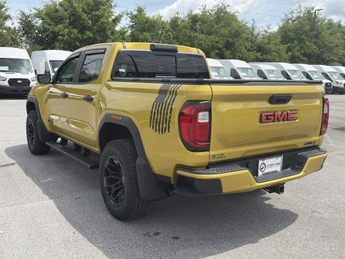 Solar Flare Metallic 2024 GMC Canyon AT4