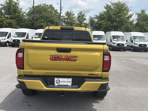 Solar Flare Metallic 2024 GMC Canyon AT4