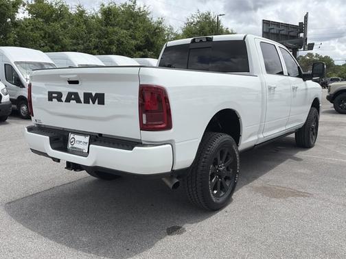 Bright White Clearcoat 2025 RAM 2500 LARAMIE