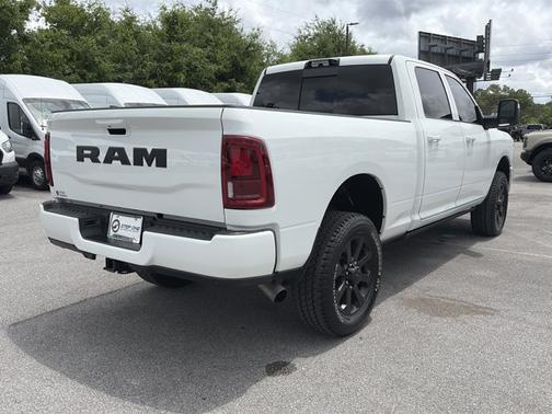 Bright White Clearcoat 2025 RAM 2500 LARAMIE
