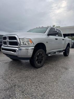 Bright Silver Metallic Clearcoat 2018 RAM 2500 Tradesman Crew Cab 4x4 6'4' Box