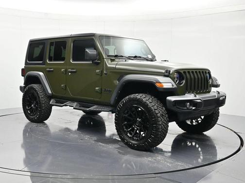 Sarge Green Clearcoat 2022 Jeep Wrangler Unlimited Sport Altitude