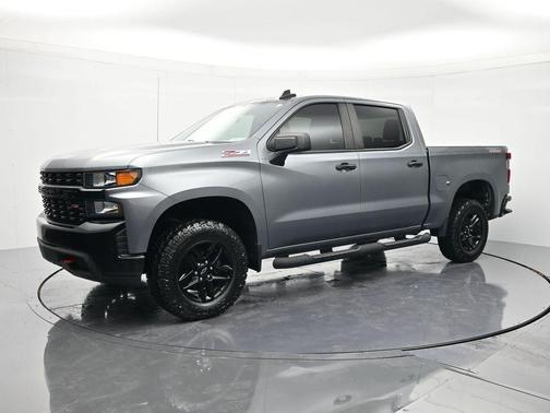 Satin Steel Metallic 2022 Chevrolet Silverado 1500 Limited Custom Trail Boss
