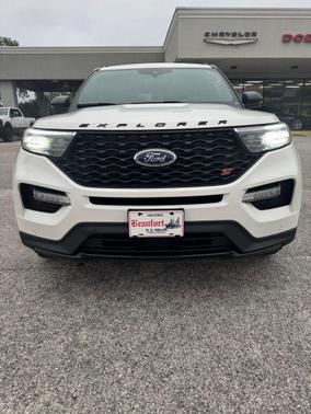 STAR WHITE MET TRI-COAT 2024 Ford Explorer ST