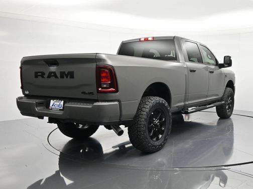 Ceramic Gray Clearcoat 2026 RAM 2500 Black Express Crew Cab 4x4 6'4' Box