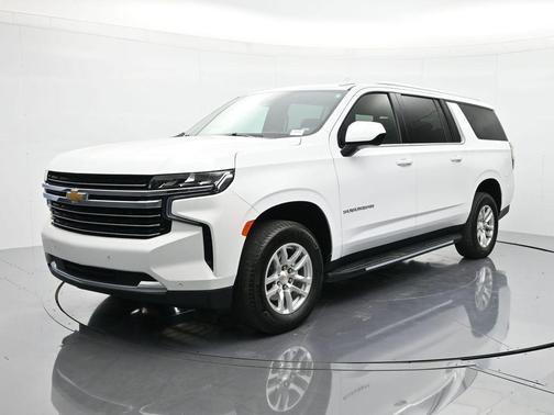Summit White 2024 Chevrolet Suburban LT