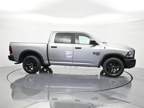 Billet Silver Metallic Clearcoat 2024 RAM 1500 Classic Warlock Crew Cab 4x4 5'7' Box