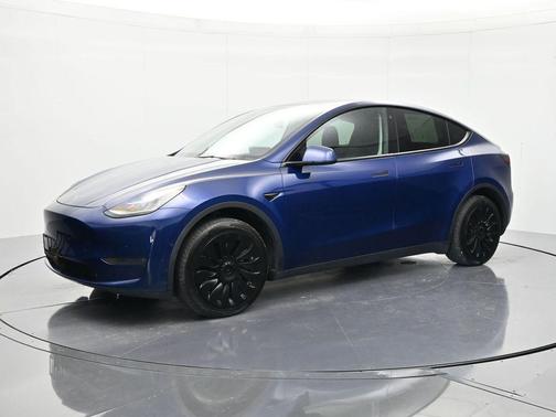 Deep Blue Metallic 2022 Tesla Model Y Long Range Dual Motor All-Wheel Drive
