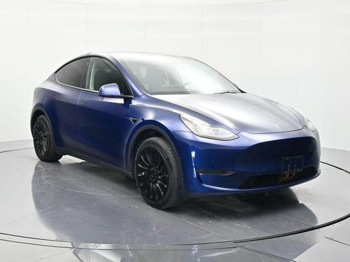 Deep Blue Metallic 2022 Tesla Model Y Long Range Dual Motor All-Wheel Drive