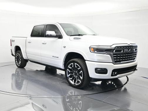 Ivory White Tri-Coat Pearlcoat 2026 RAM 1500 Longhorn