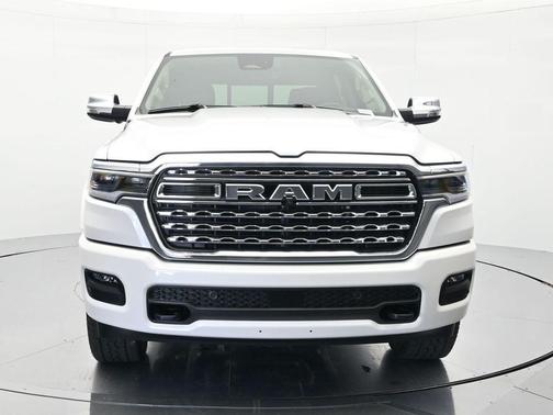 Ivory White Tri-Coat Pearlcoat 2026 RAM 1500 Longhorn