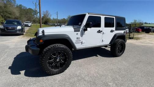Bright White Clearcoat 2017 Jeep Wrangler Unlimited Sport