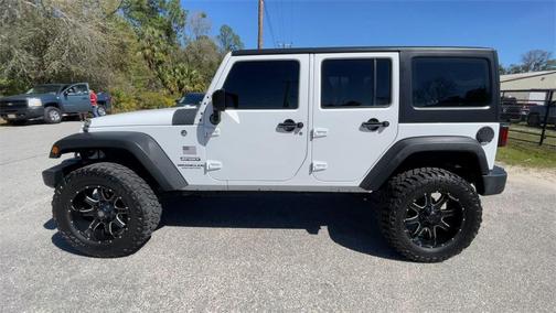 Bright White Clearcoat 2017 Jeep Wrangler Unlimited Sport