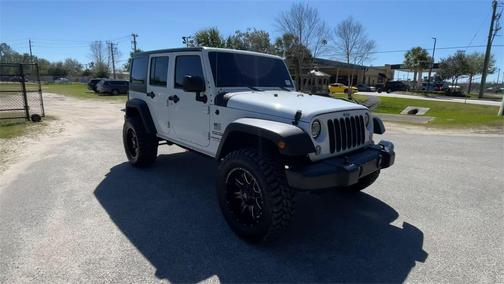 Bright White Clearcoat 2017 Jeep Wrangler Unlimited Sport
