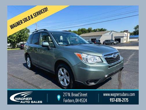 Jasmine Green Metallic 2014 Subaru Forester 2.5i Premium