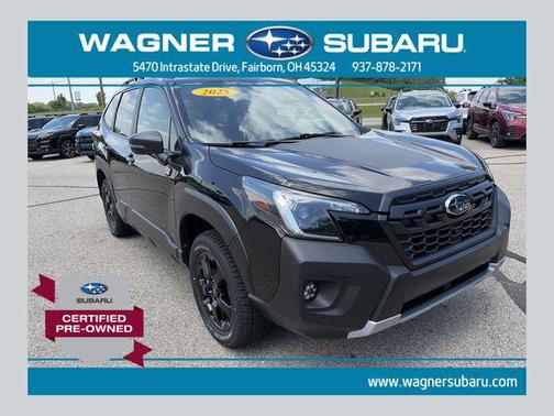 Crystal Black Silica 2025 Subaru Forester Wilderness