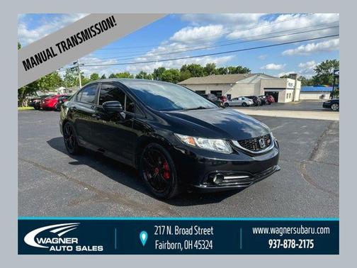 Crystal Black Pearl 2014 Honda Civic Si