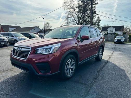Crimson Red Pearl 2019 Subaru Forester Premium