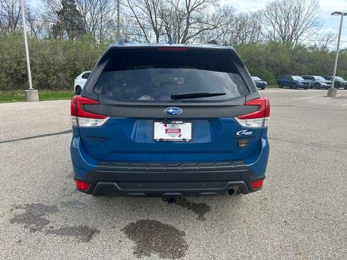 Geyser Blue 2022 Subaru Forester Wilderness