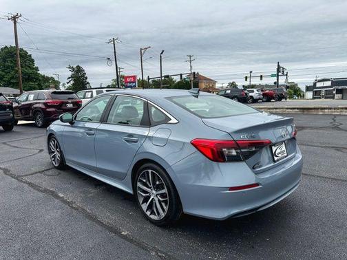 Gray 2022 Honda Civic Touring