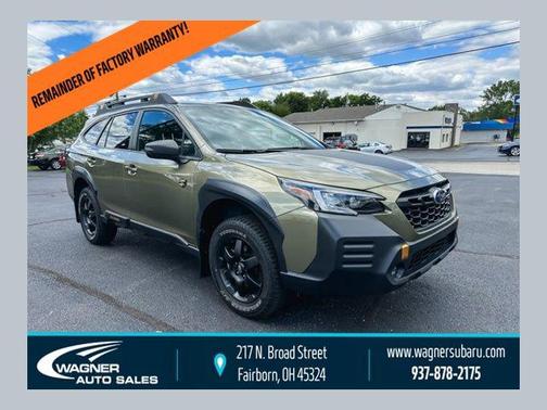 Autumn Green Metallic 2023 Subaru Outback Wilderness