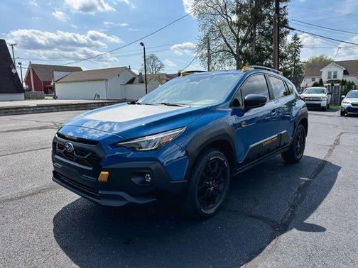 Geyser Blue Pearl 2024 Subaru Crosstrek Wilderness