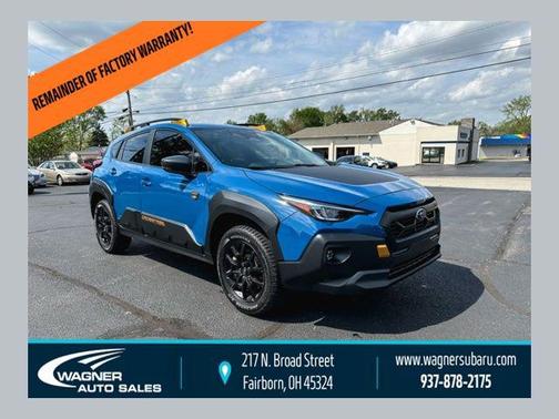 Geyser Blue Pearl 2024 Subaru Crosstrek Wilderness