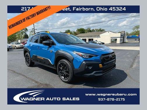 Geyser Blue Pearl 2024 Subaru Crosstrek Wilderness