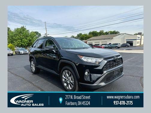 Midnight Black Metallic 2019 Toyota RAV4 XLE Premium