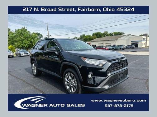 Midnight Black Metallic 2019 Toyota RAV4 XLE Premium
