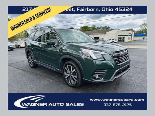 Cascade Green Silica 2023 Subaru Forester Limited
