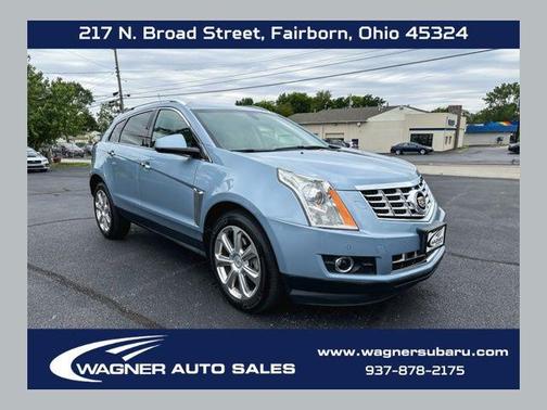Glacier Blue Metallic 2013 Cadillac SRX Performance Collection
