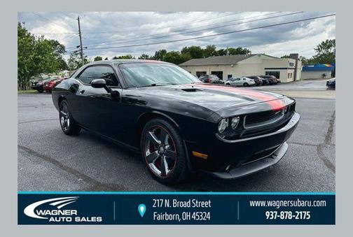 Black Clearcoat 2012 Dodge Challenger SXT