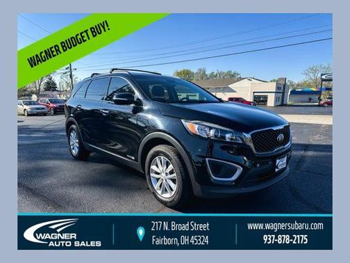 Ebony Black 2017 Kia Sorento LX